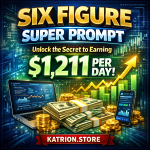 Six-Figure Super Prompt | Your Key to Earning Over $1,200 Every Day