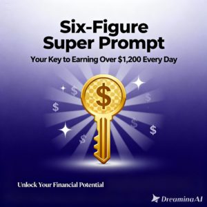 Six-Figure Super Prompt | Your Key to Earning Over $1,200 Every Day