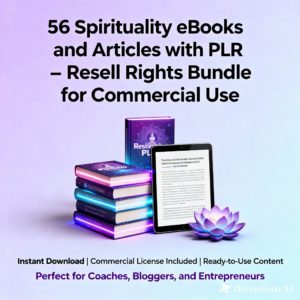 56 Spirituality eBooks and Articles with PLR – Resell Rights Bundle for Commercial Use