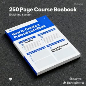 250-Page Canva eBook & Course Workbook Template – Create Stunning eBooks and Digital Products with Ease