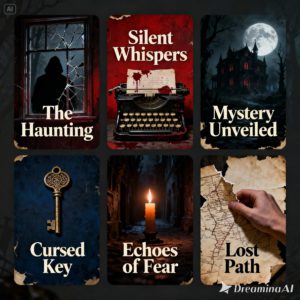 Thriller Bookmark Collection