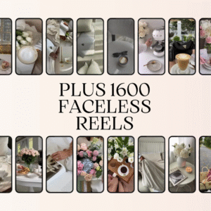 22 Faceless Digital Marketing Products with DFY and Master Resell Rights.