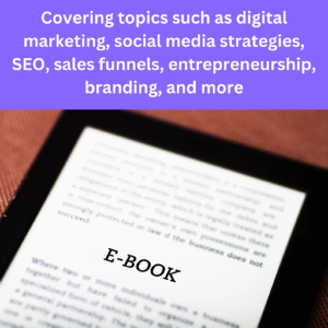 50+ Business & Marketing eBooks (MRR)