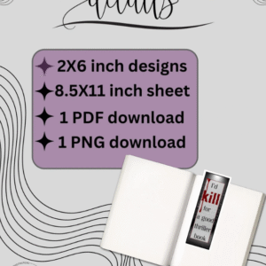 Psychological Thriller & Suspense Bookmark