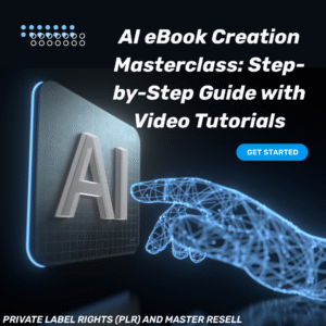AI eBook Creation Masterclass: Step-by-Step Guide with Video Tutorials